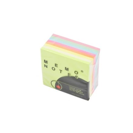 Karteczki samoprzylepne Sticky Notes 75x75 mm mix kolorów 400 szt.