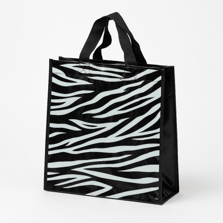 Torba materiałowa ZEBRA wielorazowa eko na zakupy 350x180x380mm