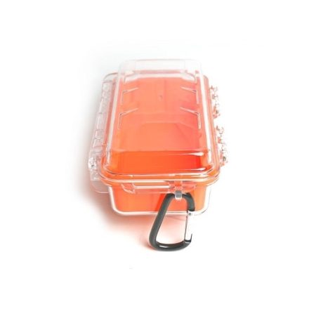 Pudełko BoxCase BC160 160x70x50mm transparentne pomarańczowy wkład