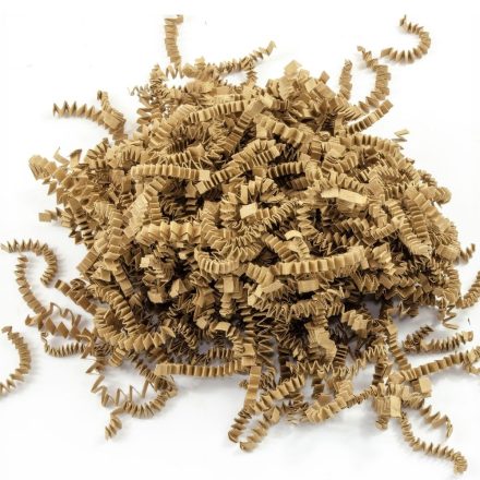 Wypełniacz papierowy do paczek ZigZagEco naturalny 1 kg, zygzaki 4 mm