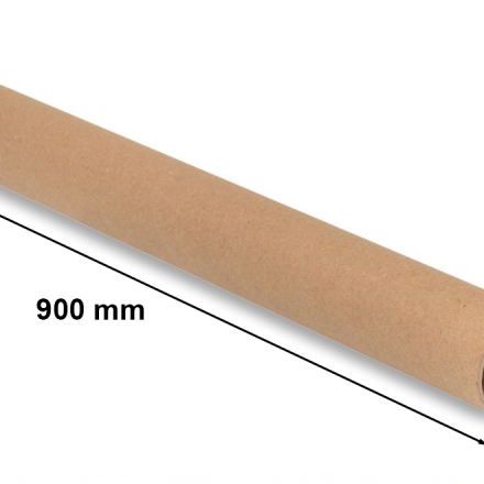 Tuba tekturowa kartonowa A0 70 mm gr. 2 mm dł. 900 mm bez zatyczek