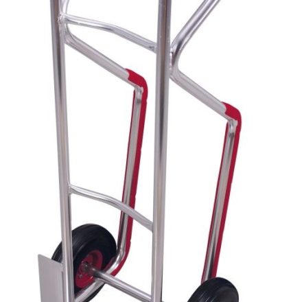 Taczka aluminiowa AP-710.214 z pełnymi kołami, udźwig 200 kg