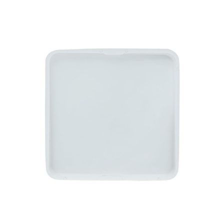 Denko zatyczka plastikowa LDPE do tuby kwadratowej 120x120 mm biała
