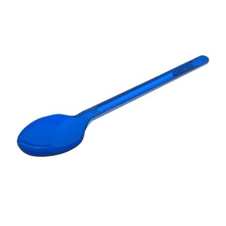 Łyżki jednorazowe niebieskie na imprezę 16,5 cm 3,20 g 20 szt.