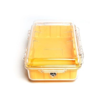 Pudełko ochronne BoxCase BC131 130x90x40mm żółte wodoszczelne