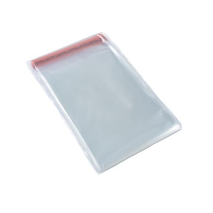Woreczki celofanowe OPP przezroczyste z klejem 30x40+5cm 25um 100szt