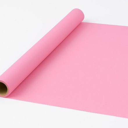 Folia satynowa ozdobna różowa 50 cm x 9 mb do dekoracji kwiatów