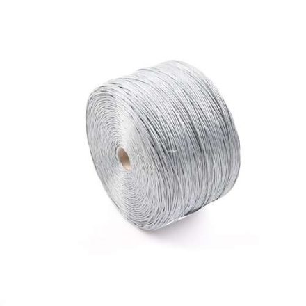 Sznurek polipropylenowy PP ogrodniczy srebrny 2 mm 500 m 1 kg
