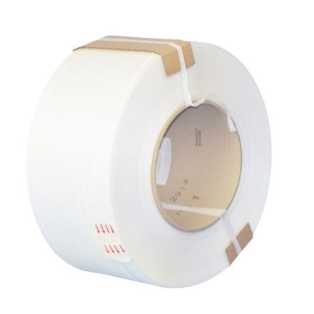 Taśma spinająca PP do bandowania 12mm 0,55mm 3000m biała