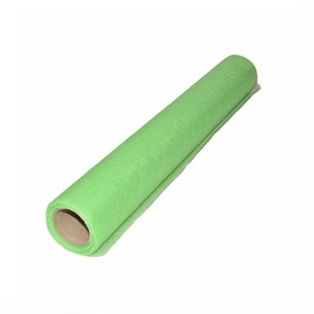 Flizelina ozdobna florystyczna pistacjowa 50 cm x 7,32 mb rolka