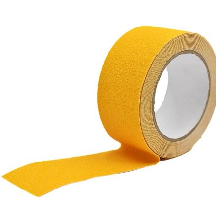 Taśma antypoślizgowa samoprzylepna żółta 50 mm x 5 m na schody
