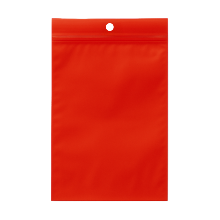 Woreczki strunowe czerwone 70x100 mm 100 um, torebki ZIP 50 szt.