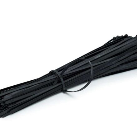 Opaski zaciskowe trytytki czarne do kabli 530 x 7,6 mm 100 szt.