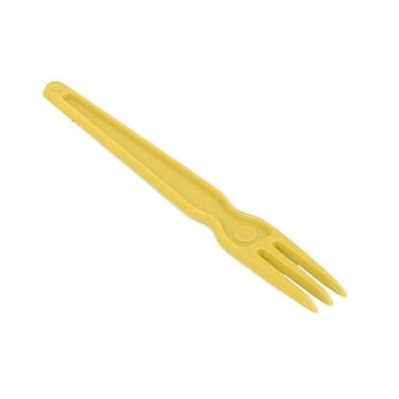 Widelczyk do frytek jednorazowy plastikowy kolorowy 80 mm 1000 szt.