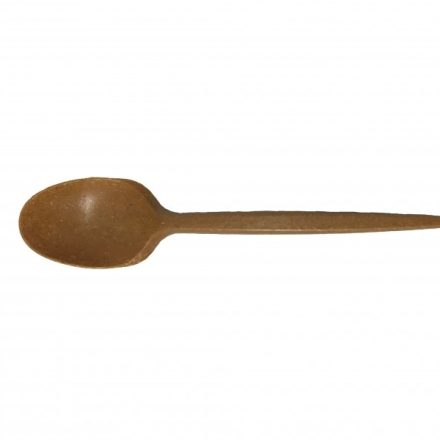 Łyżki z włókien drzewnych brązowe 17 cm, 80 sztuk