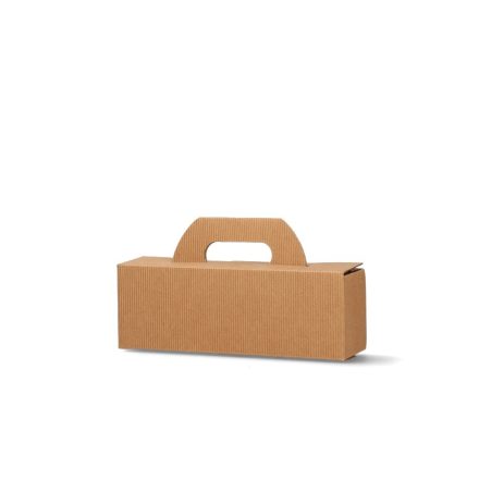 Pudełko Kartonowe Karbowane na 4 Słoiki 230x55x70 mm