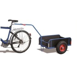 Przyczepa rowerowa towarowa z burtami ZU-1390, wózek 200 kg