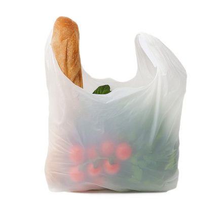 Torba reklamówka foliowa HDPE SARAN 3 kg 22x5x38 cm 200 szt 8um