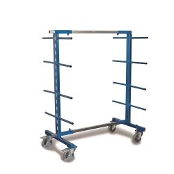 Dwustronny wózek transportowy z ramionami nośnymi 400 kg SW-130.007