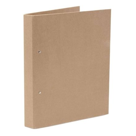 Segregator ekologiczny A4 40 mm brązowy kraft 2-ringowy tekturowy