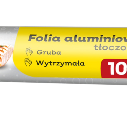 JN Folia aluminiowa spożywcza 10 m do pieczenia i przechowywania