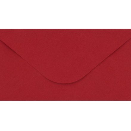 Koperty ozdobne DL czerwone 120 g/m2, 50 szt. na zaproszenia i kartki