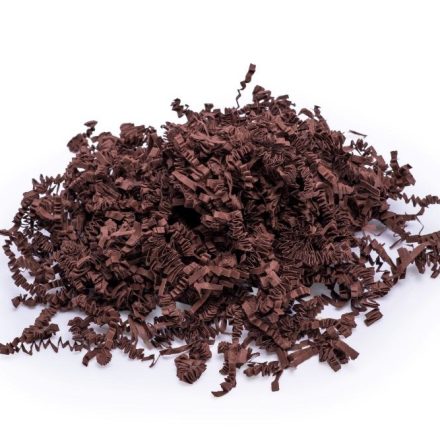 Wypełniacz SizzlePak Kraft ciemny brązowy 1kg – papierowy do paczek