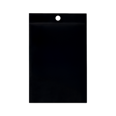 Torebki strunowe czarne 45x65 mm 100 um, mocne woreczki 50 szt.