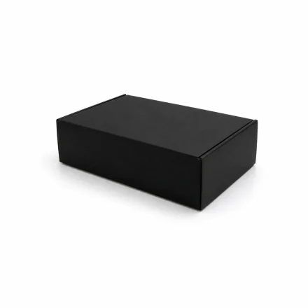 Karton Wykrojnikowy 240x170x70mm Czarny Eleganckie Pudełko Kolorowe