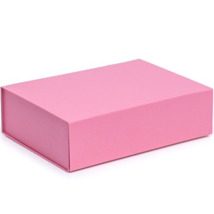 Pudełko Magnetyczne Różowe 250x180x70mm Elegancki Karton Prezentowy