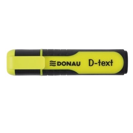 Zakreślacz D-Text żółty, marker fluorescencyjny ścięty 1-5 mm