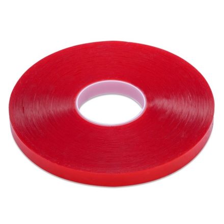 Taśma Żelowa 19mm/5,5m gr 1.0mm Dwustronna Mocna Taśma Transparentna