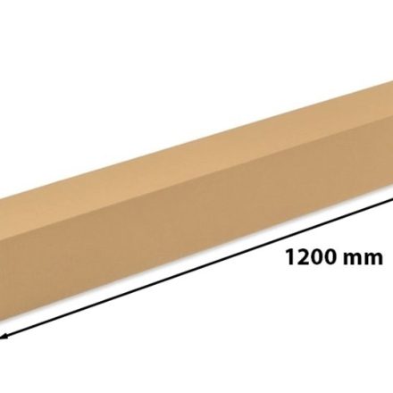 Karton wykrojnikowy, pudełko kartonowe do plakatów 1200x80x80 mm 2A0