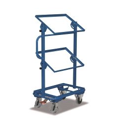 Metalowy wózek transportowy magazynowy na skrzynki SW-400.802 200 kg