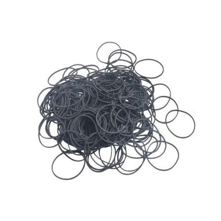 Gumki recepturki 20mmx1,5x1,5 Czarne - 1kg