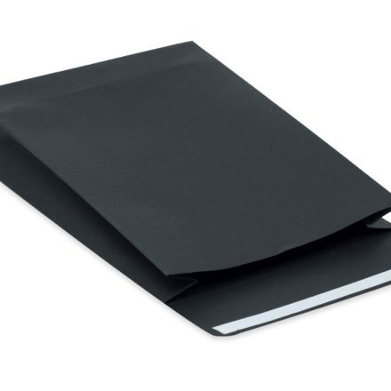 Koperta kartonowa rozszerzana C4 230x320x60mm czarna 220g 10szt