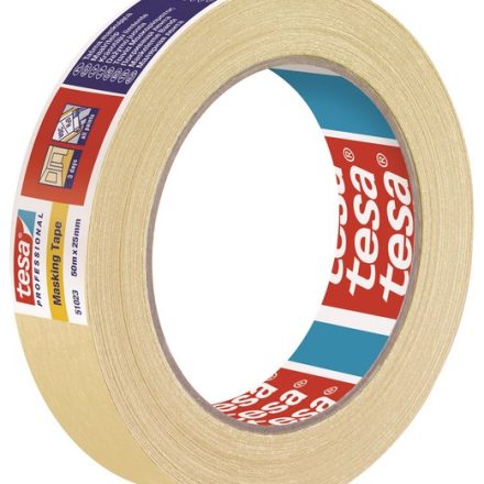 Taśma malarska papierowa krepowana TESA 51023 maskująca 25 mm x 50 m