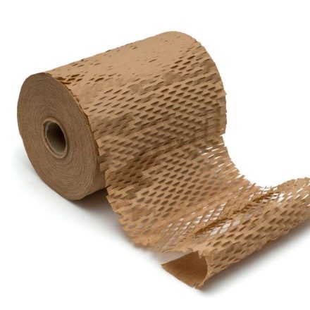 Papier nacinany kraft brązowy wypełniacz do pakowania 20 cm x 100 m