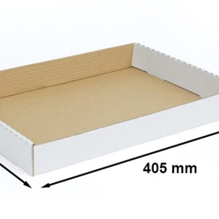 Tacka tekturowa na ciasto i tort 405x295x50mm duża na wypieki