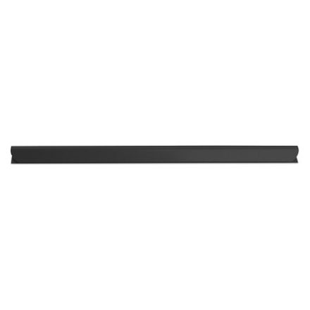 Listwy wsuwane zaciskające Donau 8mm x 297mm 80 kartek czarne 10 szt