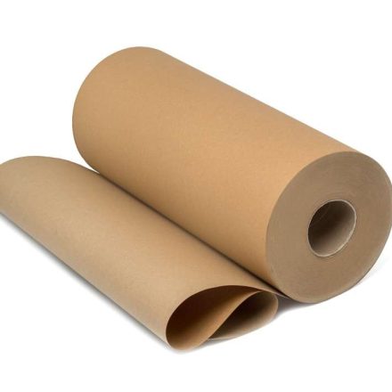 Papier pakowy makulaturowy brązowy w rolce 50 cm 10 kg 80 g/m2