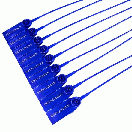 Plomba Plastikowa NeoSafe Niebieska Zabezpieczająca Numerowana 100