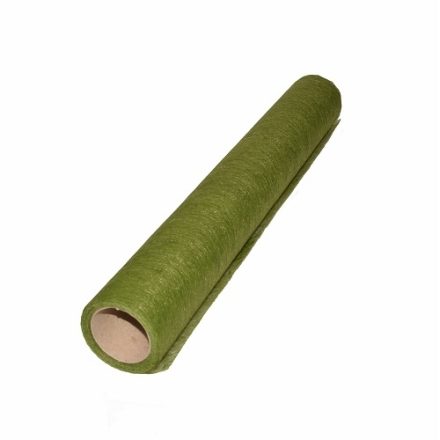 Flizelina dekoracyjna oliwkowa w rolce do pakowania 50 cm x 7,32 m