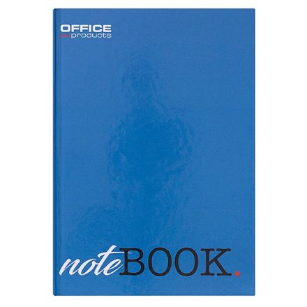 Brulion A4 Office Products 96 kartek kratka z marginesem twarda oprawa