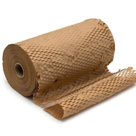 Papier nacinany do paczek Kraft brązowy 50cm x 250m 70g/m2