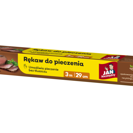 Rękaw do pieczenia Jan Niezbędny 29 cm x 3 m