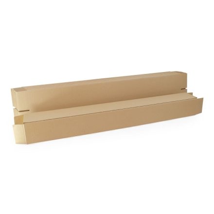 Kartony klapowe 158x158x1010 mm wąskie pudełka podłużne, 10 szt.