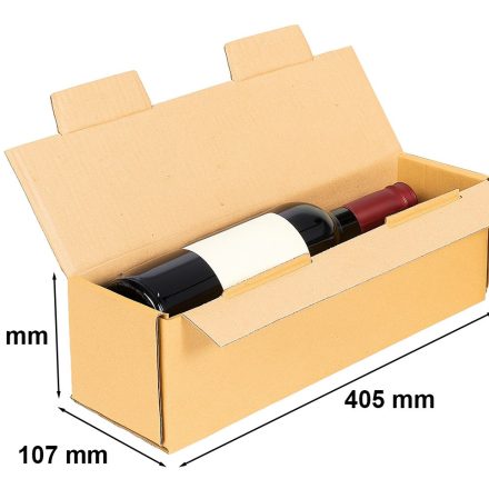 Karton fasonowy na wino z wkładką 405x107x124 mm F427 EB580