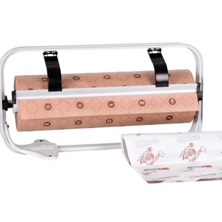 Odrywacz do papieru pakowego MAX stołowy 40 cm, dyspenser do rolek