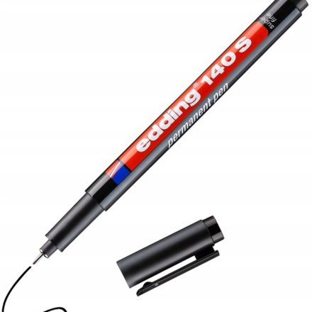 Marker permanentny Edding 140 S czarny 0,3 mm do folii i plastiku